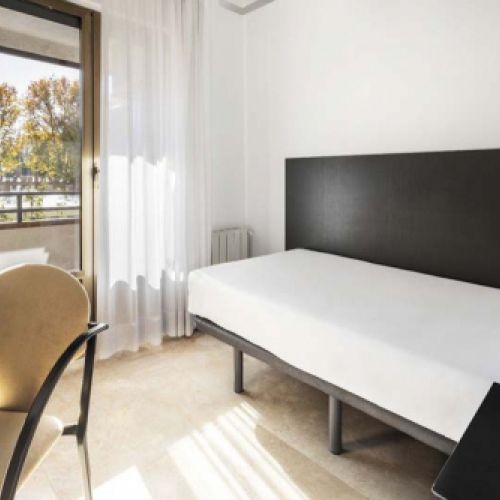 Vista de habitación mostrando su luminosidad