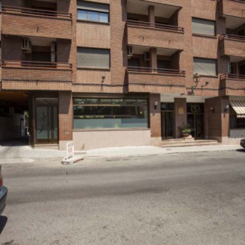 Fachada del hotel