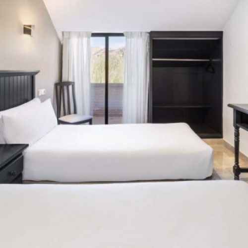 Habitación doble con dos camas individuales